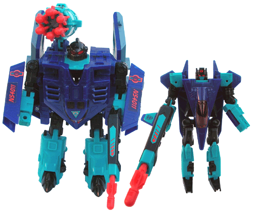 Transformers G2 Dreadwing & Smokescreen Red Missile 