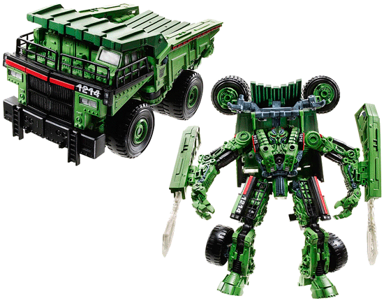 OY SS Devastator Long Haul Mine truck Transformers 18cm Action Figure Kid Toys 